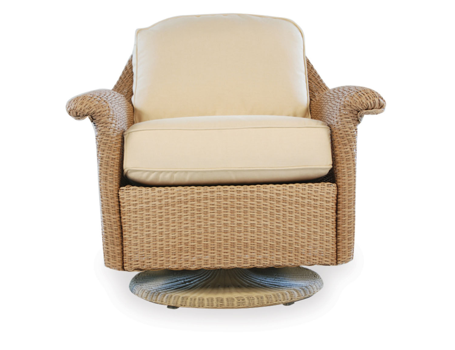 Lloyd Flanders Swivel Glider Lounge Chair By Lloyd Flanders 