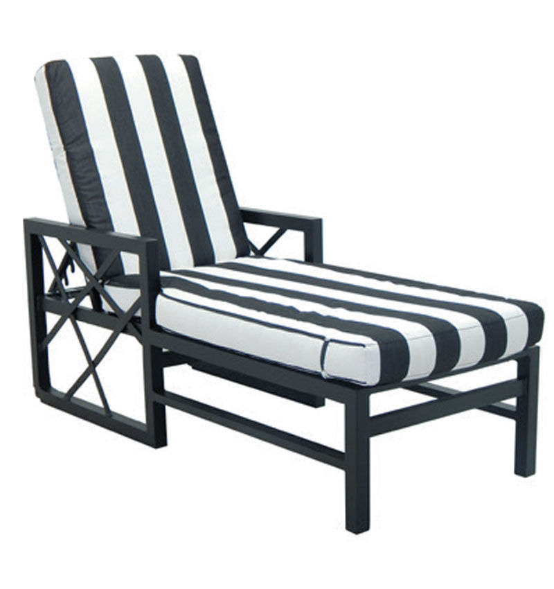 Castelle Palm Springs Cushioned Chaise Lounge By Castelle 