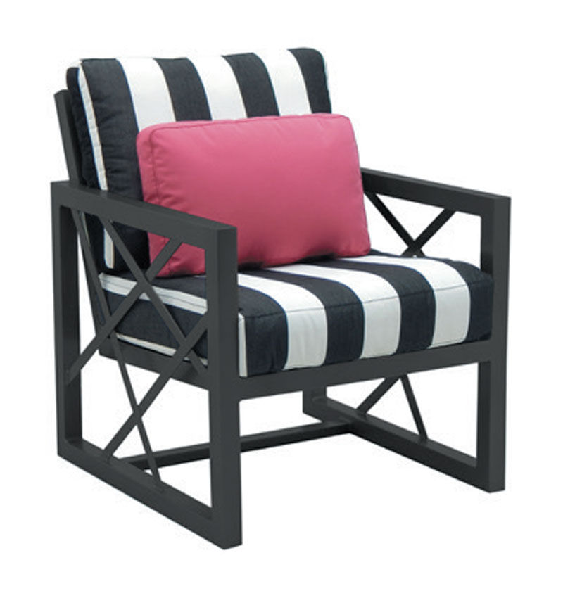 Castelle Palm Springs Cushioned Lounge Chair By Castelle 