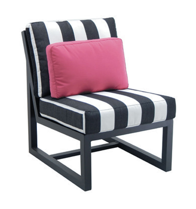 Castelle Palm Springs Sectional Armless Lounge Chair By Castelle 