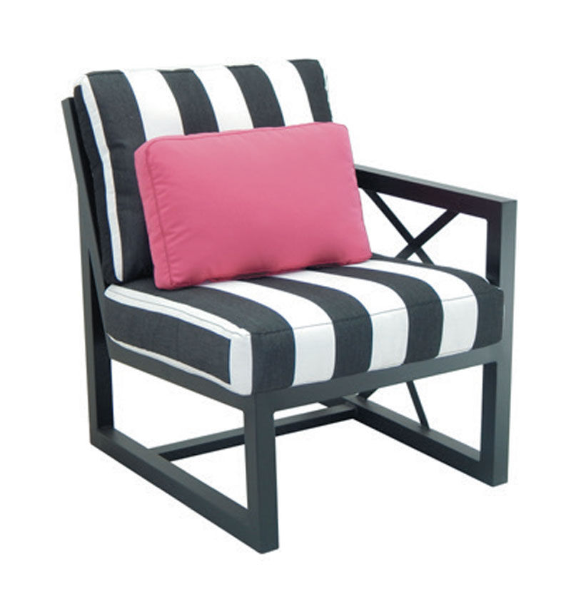 Castelle Palm Springs Sectional Left Arm Lounge Chair By Castelle 