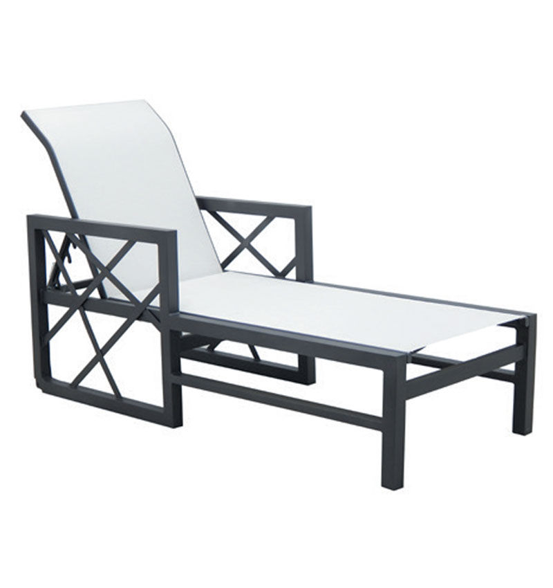Castelle Palm Springs Sling Chaise Lounge By Castelle 