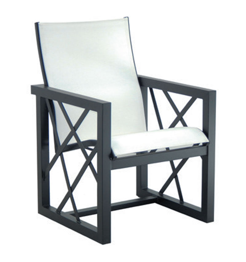 Castelle Palm Springs Sling Dining Chair By Castelle 