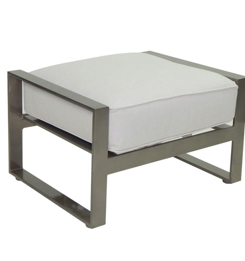 Castelle Metro Cushioned Ottoman By Castelle 