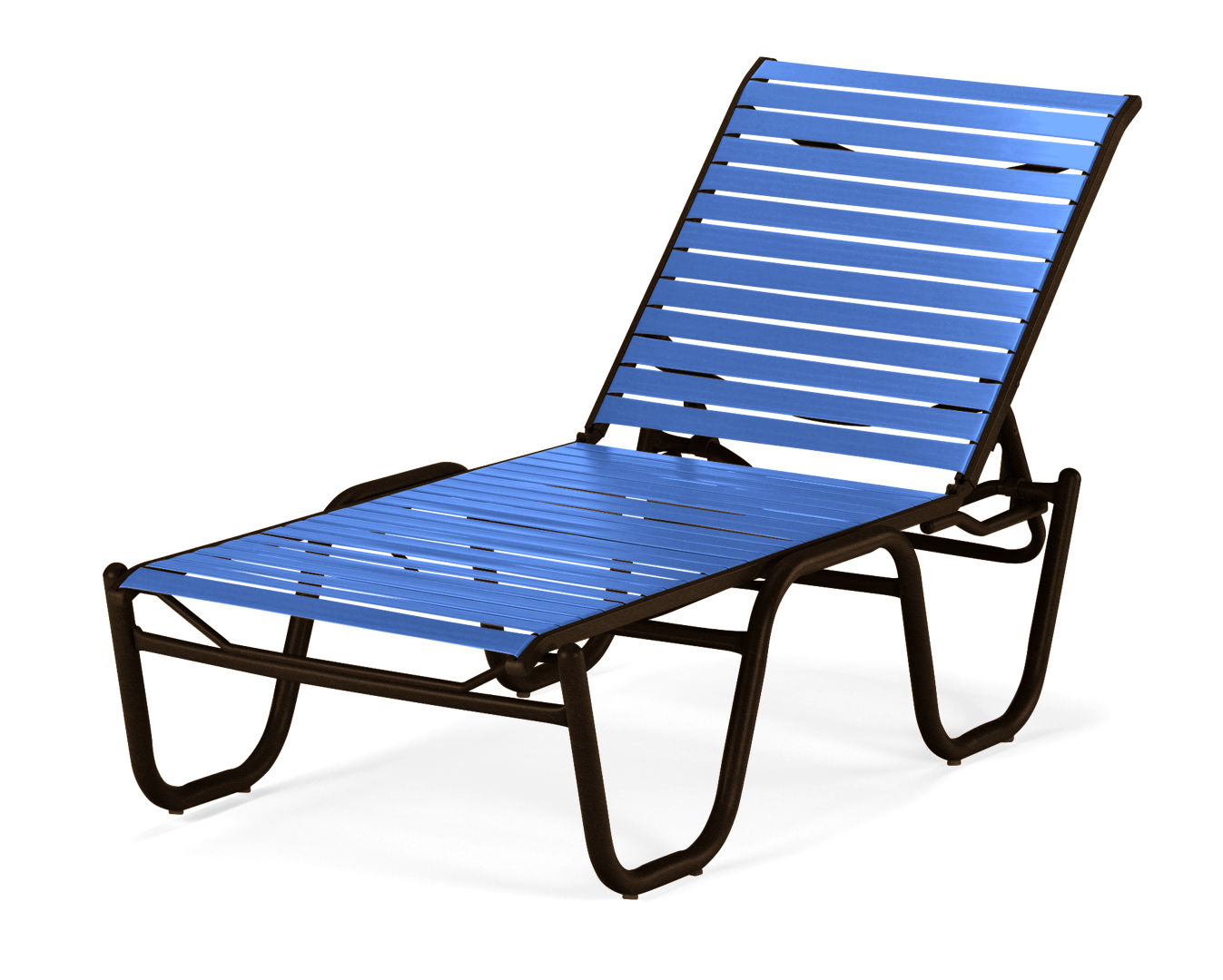 Telescope Four-Position Lay-flat Stacking Armless Chaise by Telescope 