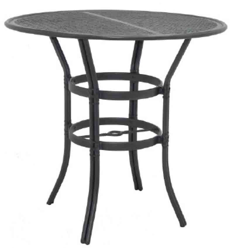 Castelle Resort Fusion Round Bar Height Table By Castelle 