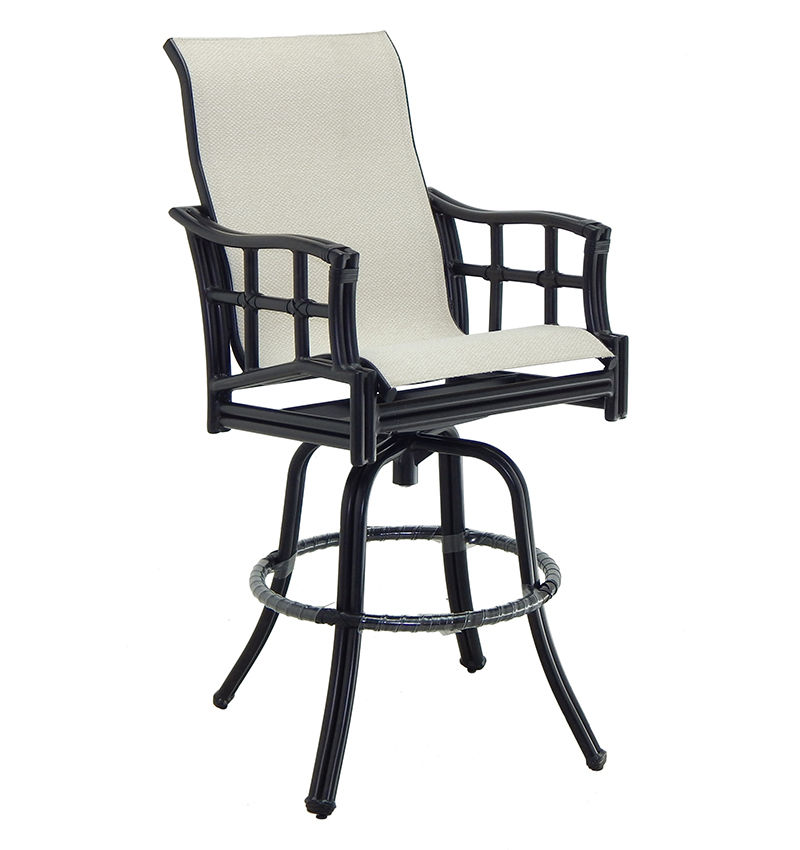 Castelle Resort Fusion Sling Bar Stool By Castelle 