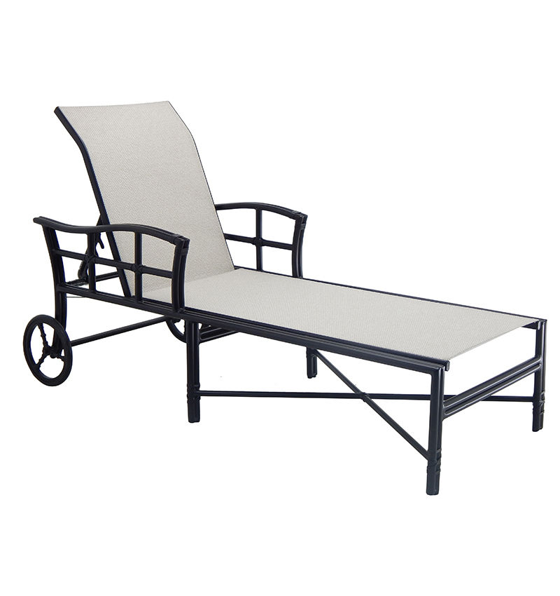 Castelle Resort Fusion Sling Chaise Lounge By Castelle 