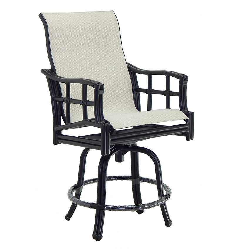 Castelle Resort Fusion Sling Counter Stool By Castelle 