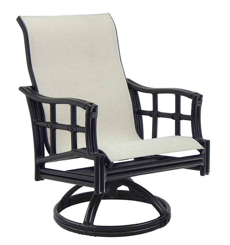 Castelle Resort Fusion Sling Swivel Rocker By Castelle 
