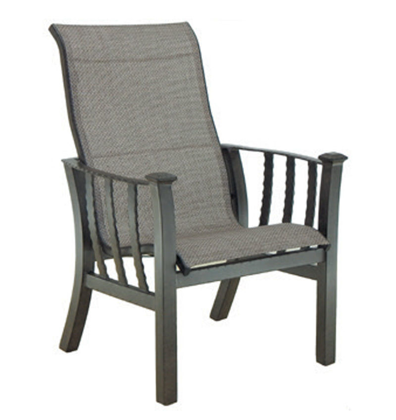 Castelle Santa Fe Sling Dining Chair By Castelle 