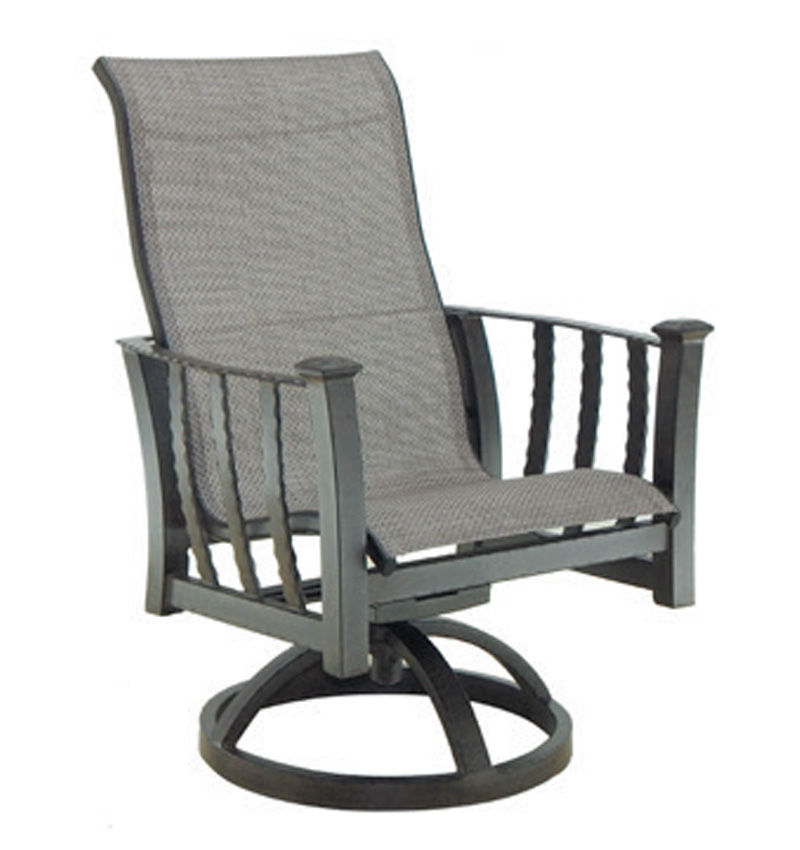 Castelle Santa Fe Sling Swivel Rocker By Castelle 