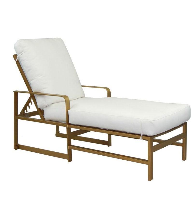 Castelle Cushioned Chaise Lounge By Castelle 