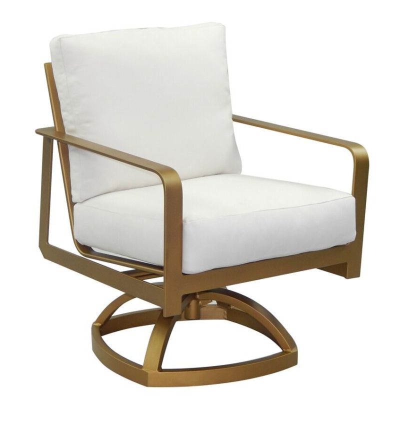 Castelle Cushioned Swivel Rocker By Castelle 