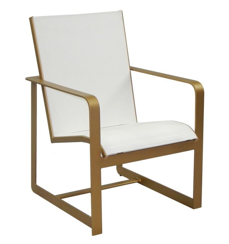 Castelle Sling Dining Chair By Castelle 