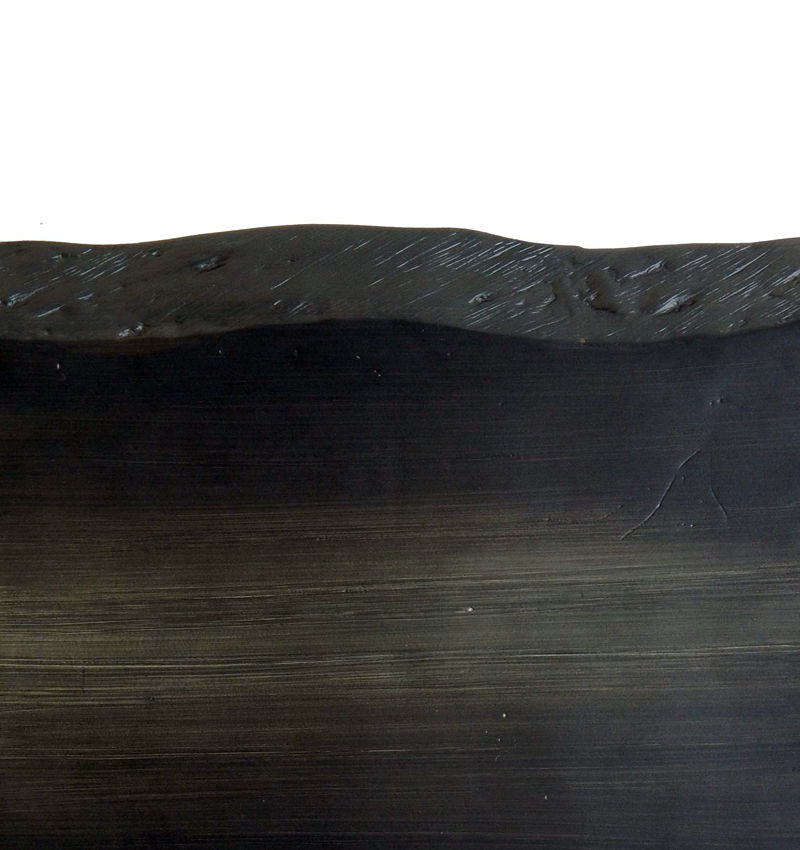 Castelle Live Edge Dark Rum with Driftwood Table Top By Castelle 