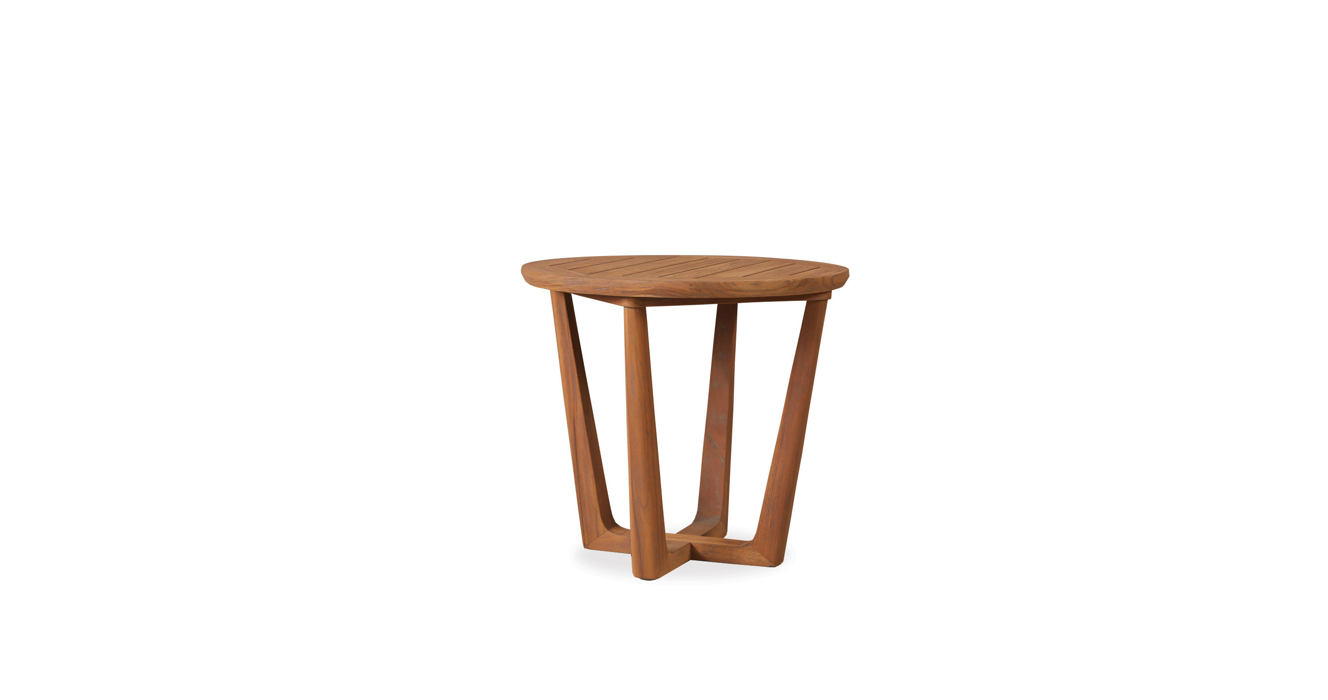 Lloyd Flanders Teak End Table By Lloyd Flanders 