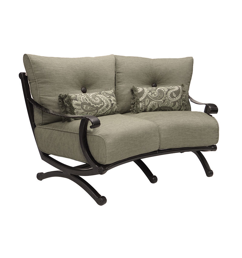 Castelle Crescent Loveseat By Castelle 