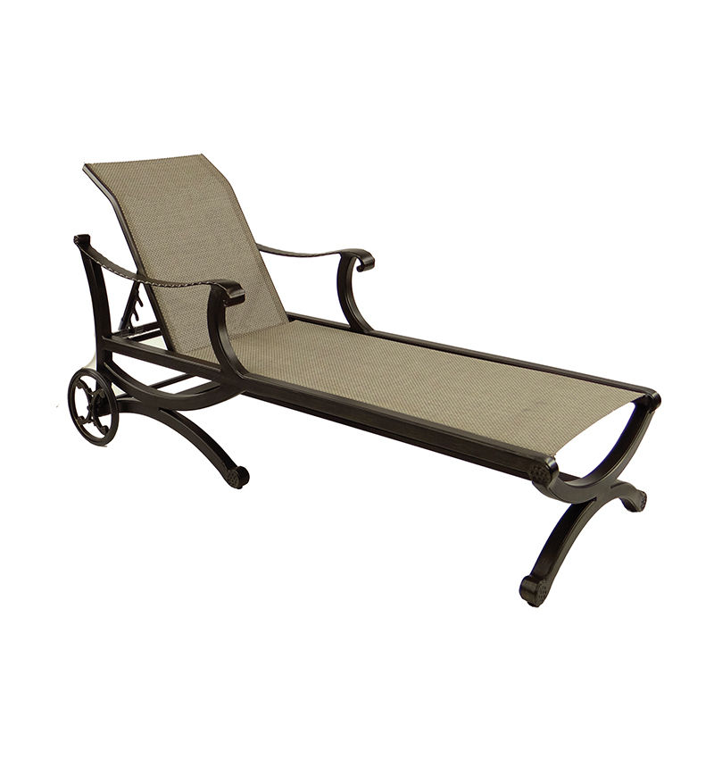 Castelle Sling Chaise Lounge By Castelle 