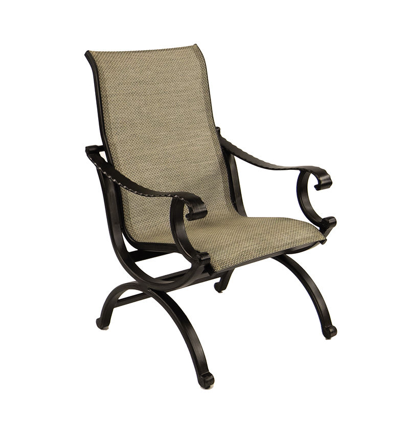 Castelle Sling Dining Chair By Castelle 