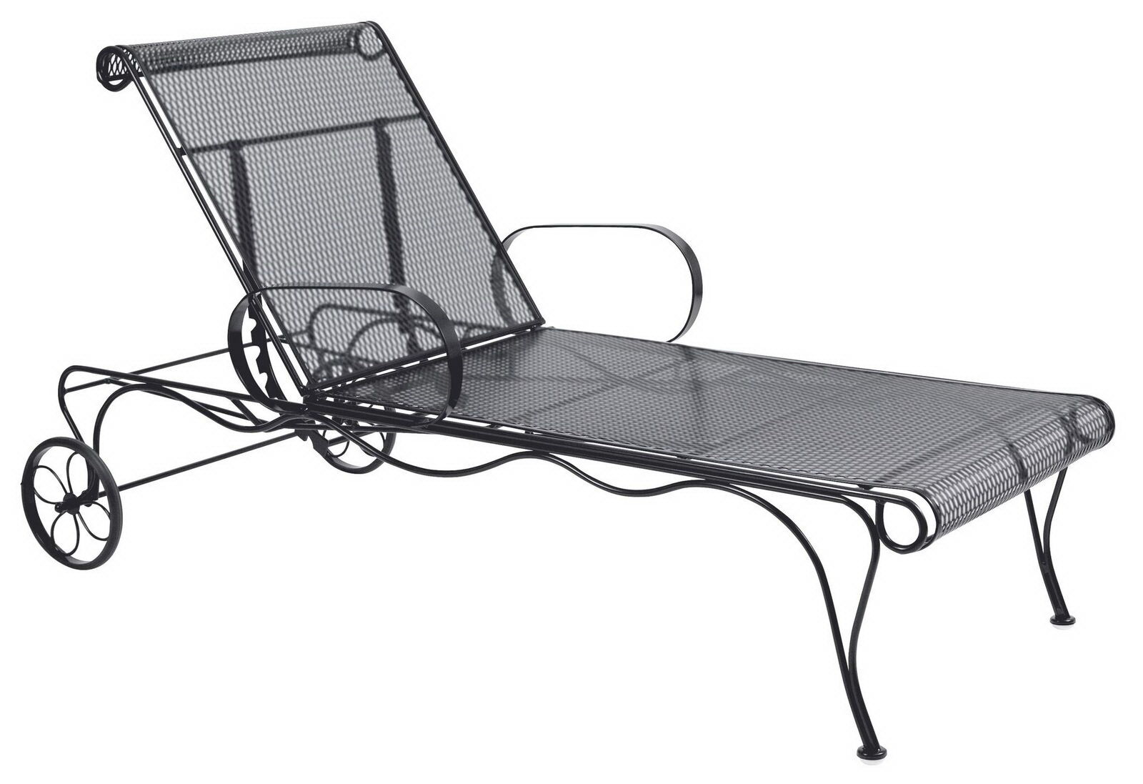 Woodard Chaise Lounge By Woodard 
