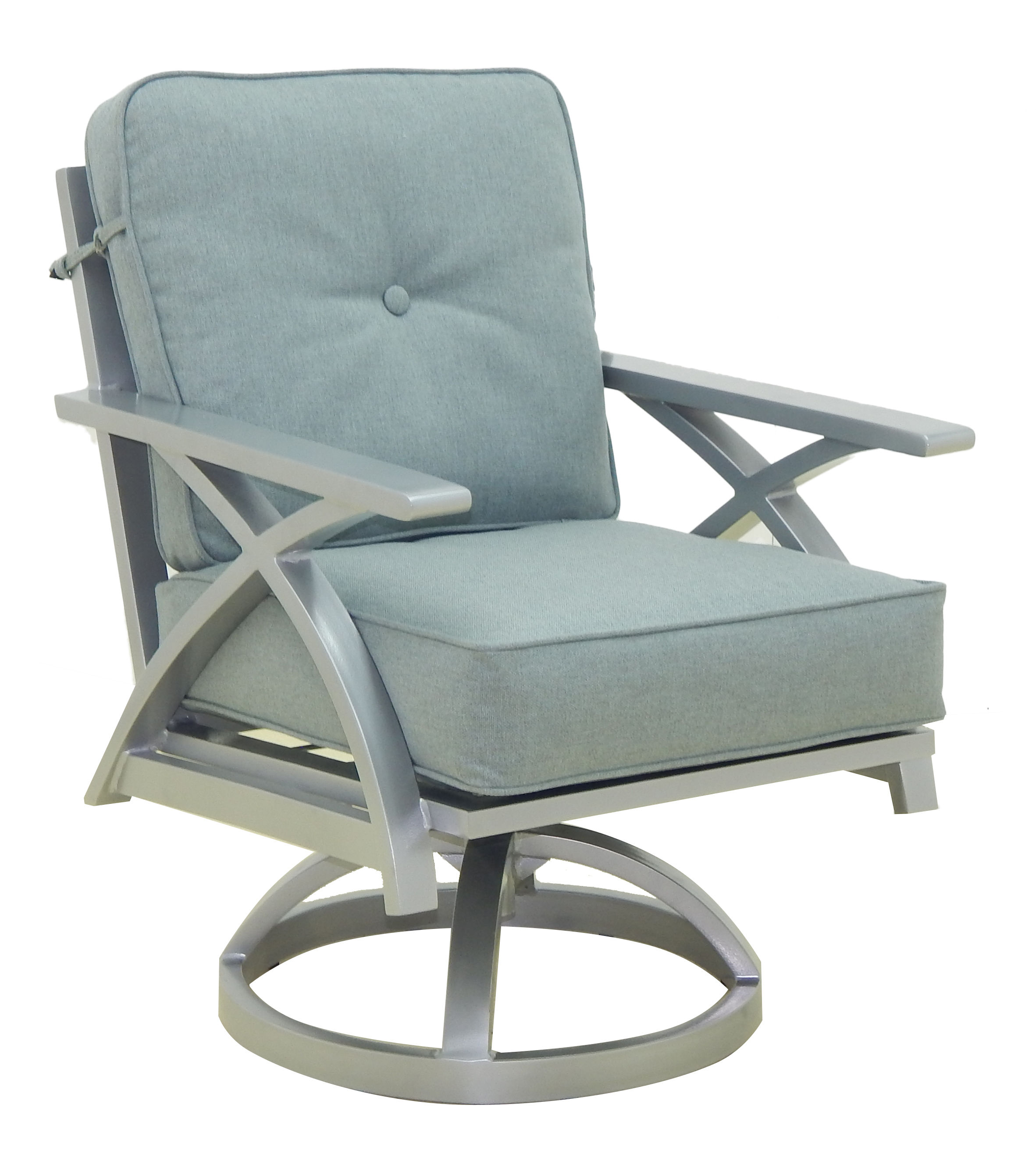 Castelle Cushioned Swivel Rocker By Castelle 