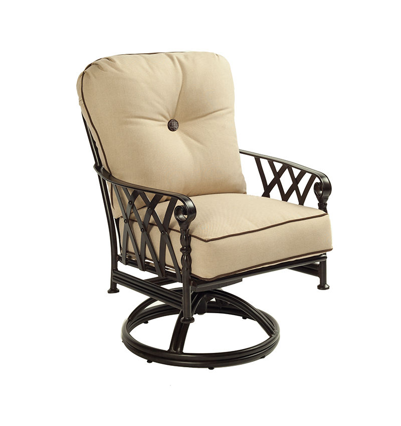 Castelle Cushioned Swivel Rocker By Castelle 