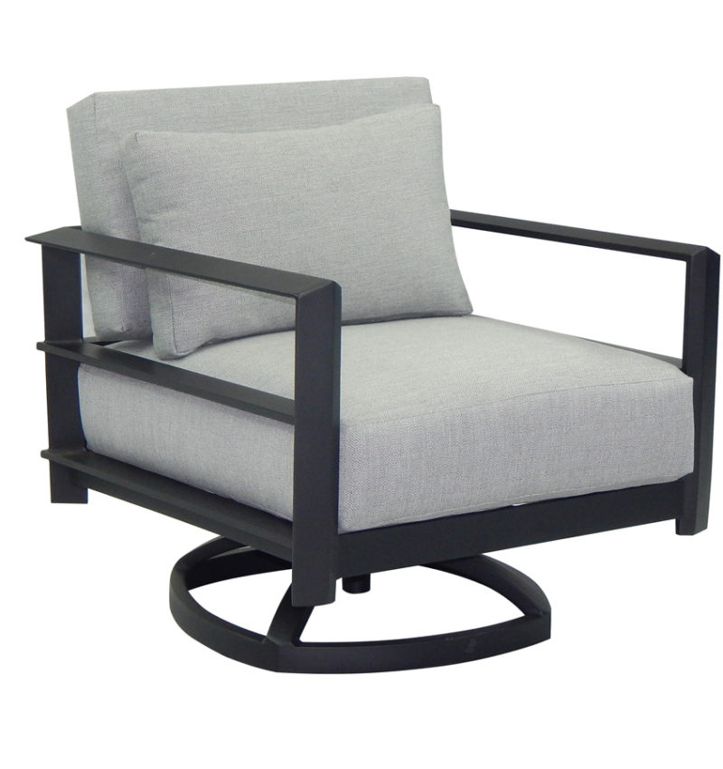 Castelle Cushioned Lounge Swivel Rocker By Castelle 
