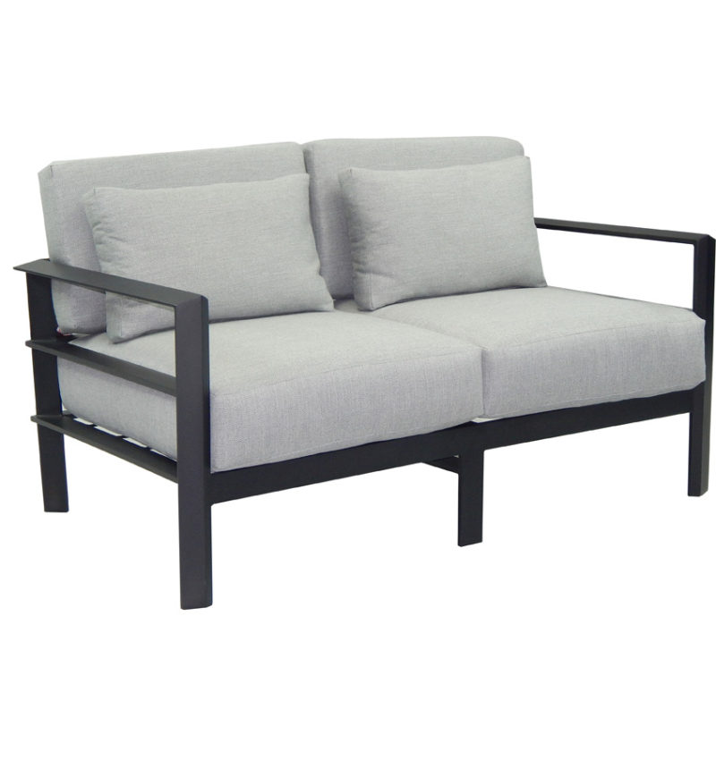Castelle Cushioned Loveseat By Castelle 