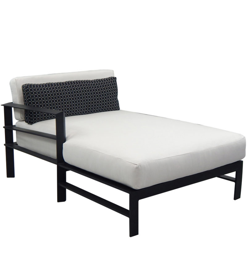 Castelle Sectional Right Arm Chaise Lounge By Castelle 