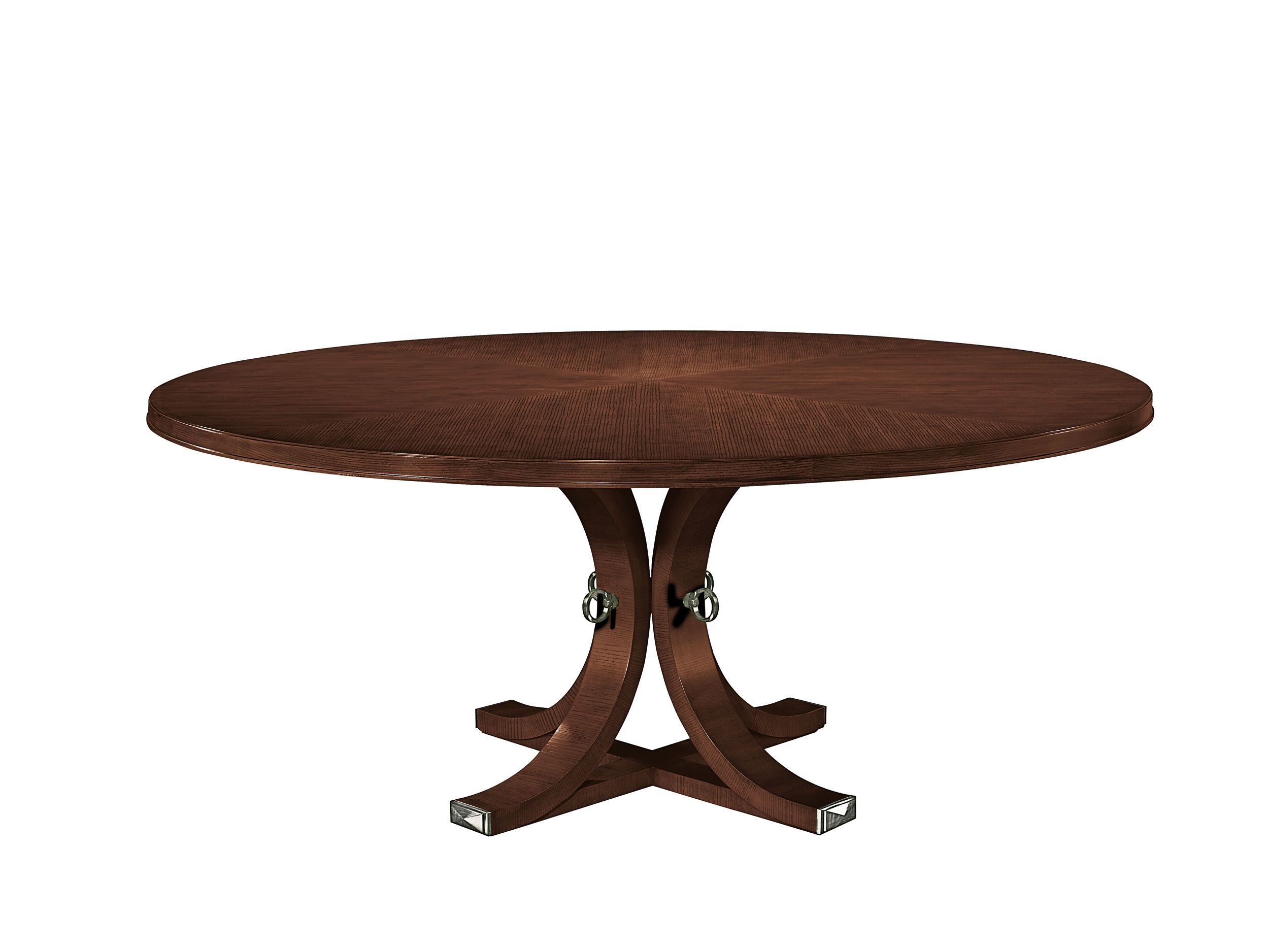  Artisan Round Dining Table Top - Mahogany 
