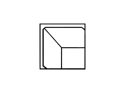  Leigh Square Corner Armless 