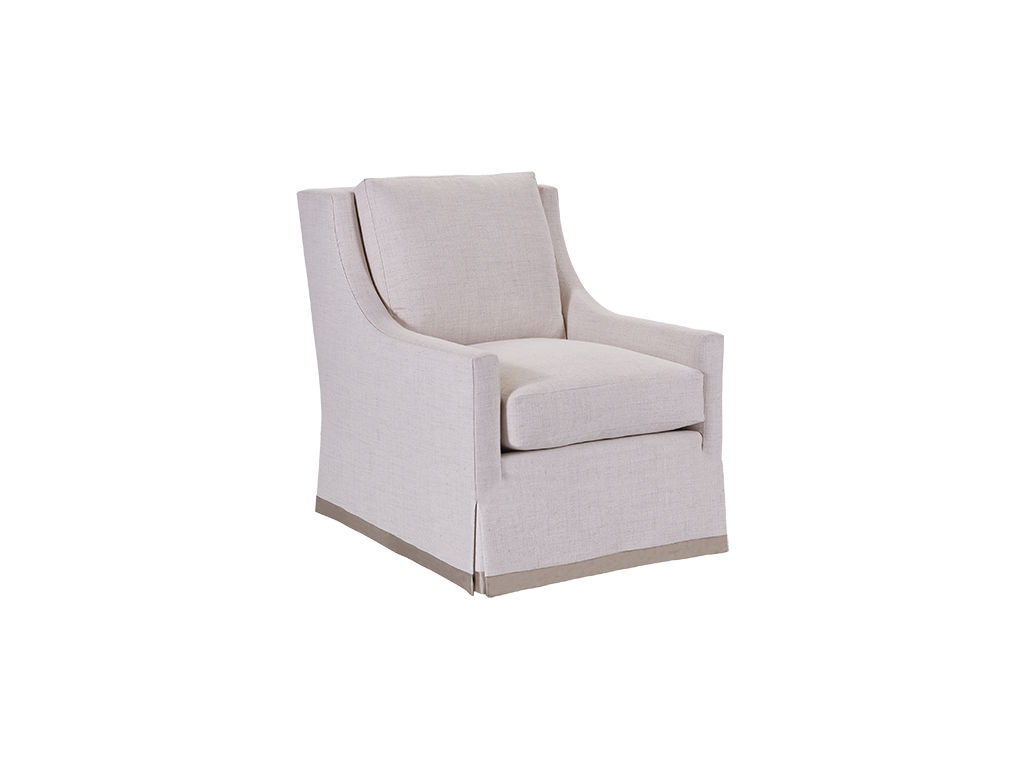  Chatham Lounge Chair With Dressmaker Skirt 