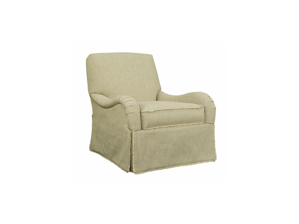  Emory Skirted Swivel Chair 