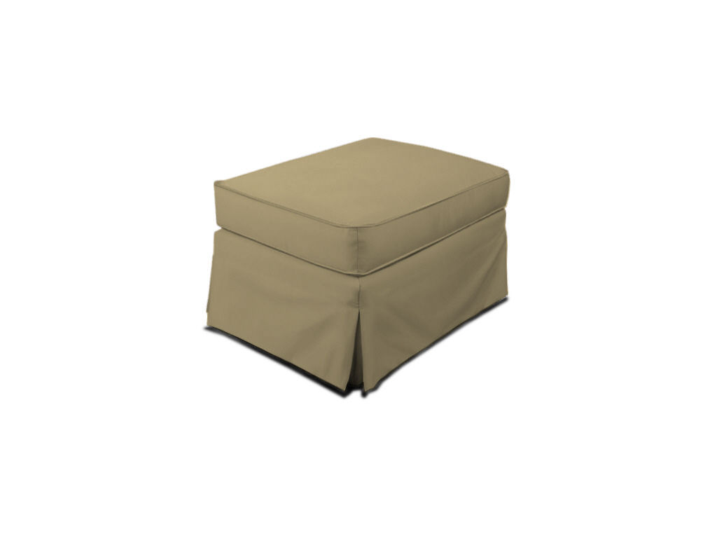  Emory Skirted Ottoman 