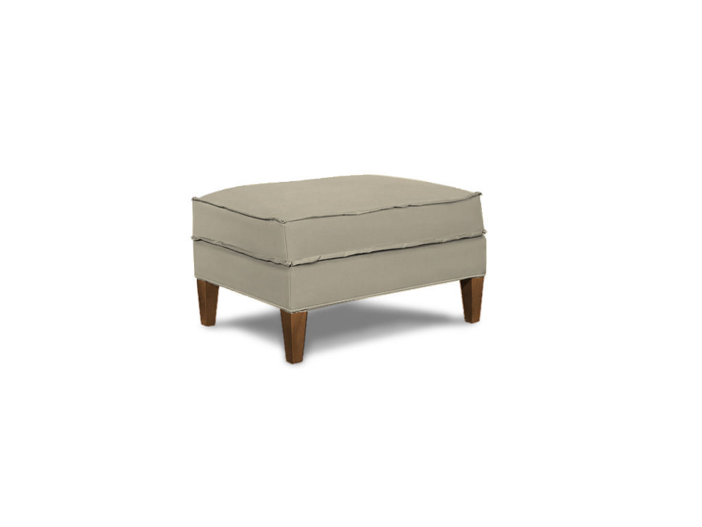  Emory Exposed Wood Ottoman 