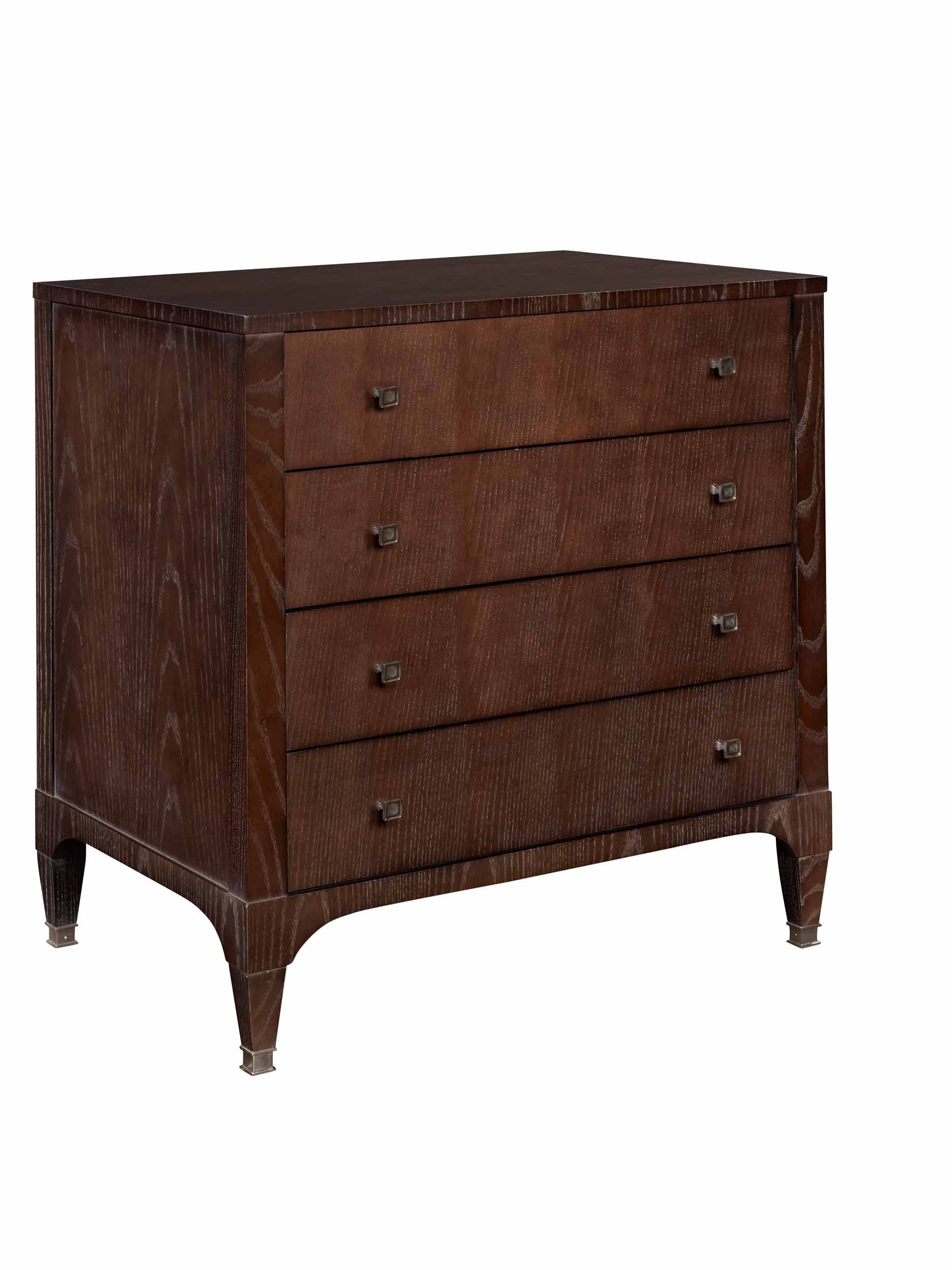  Artisan Small Four Drawer Chest - Ash 