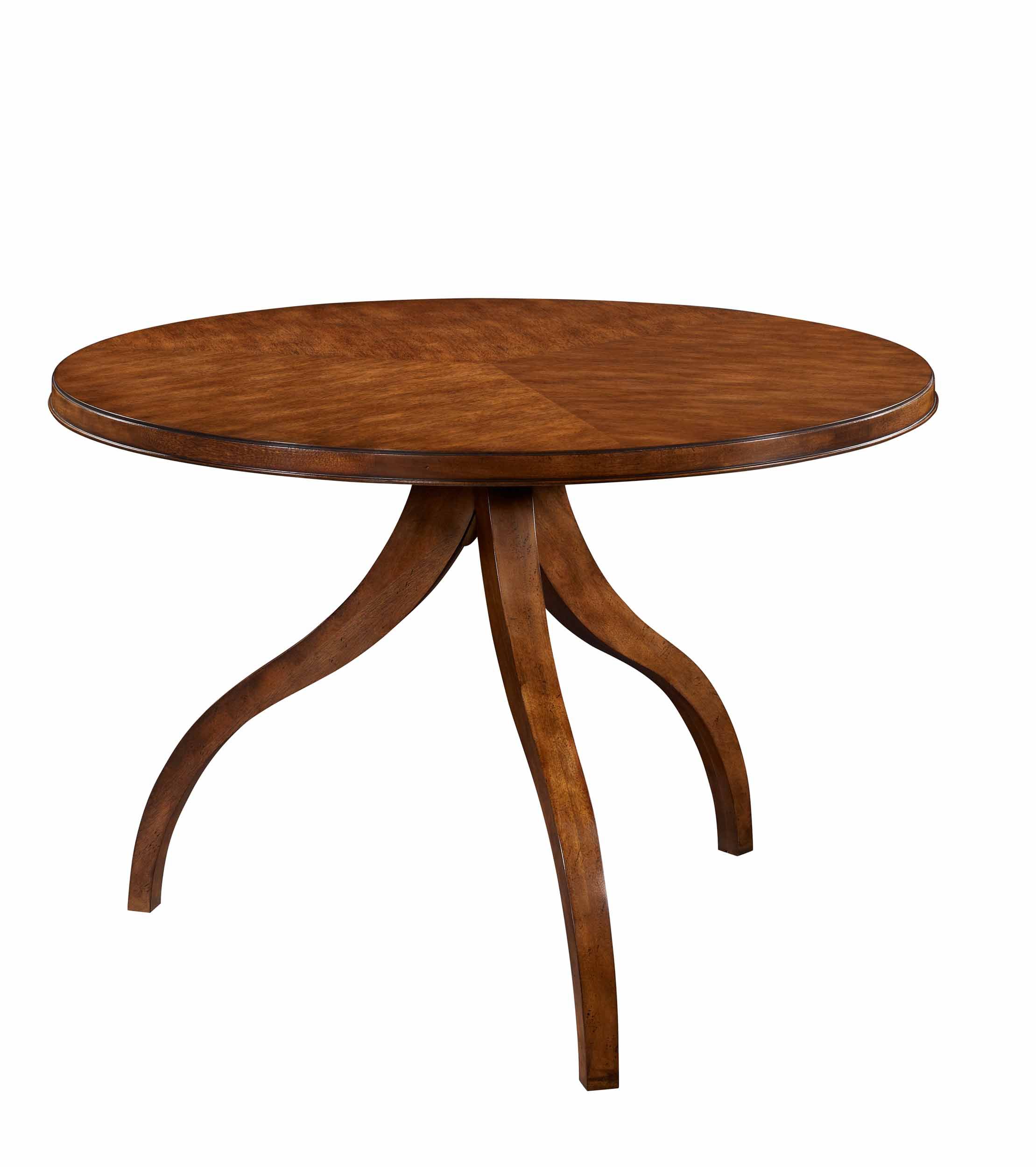  Ingold Round Center Table Base - Mahogany 