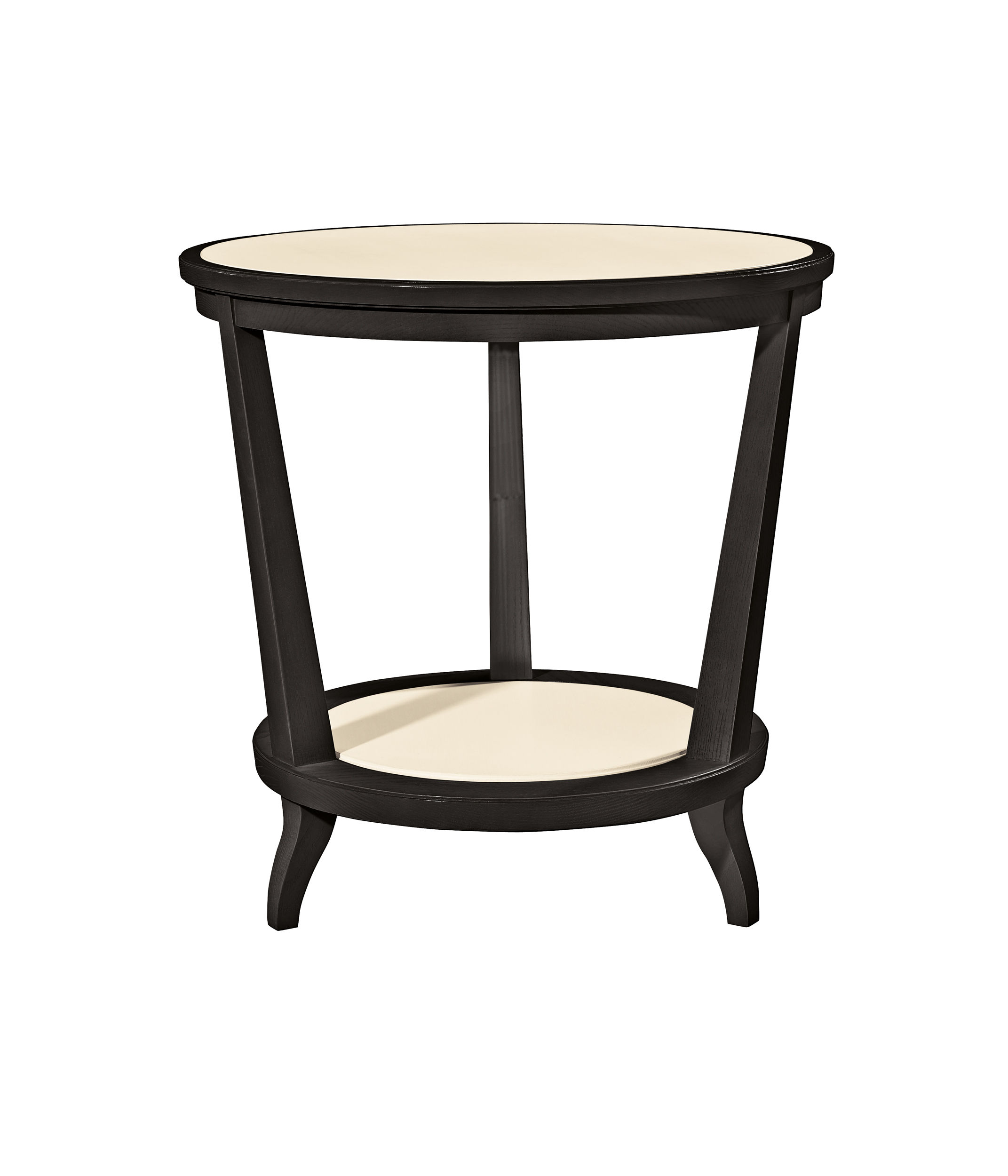  Rye Round Side Table - Mahogany 
