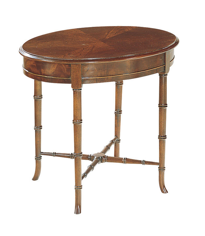  Oval Regency Accessory Table 