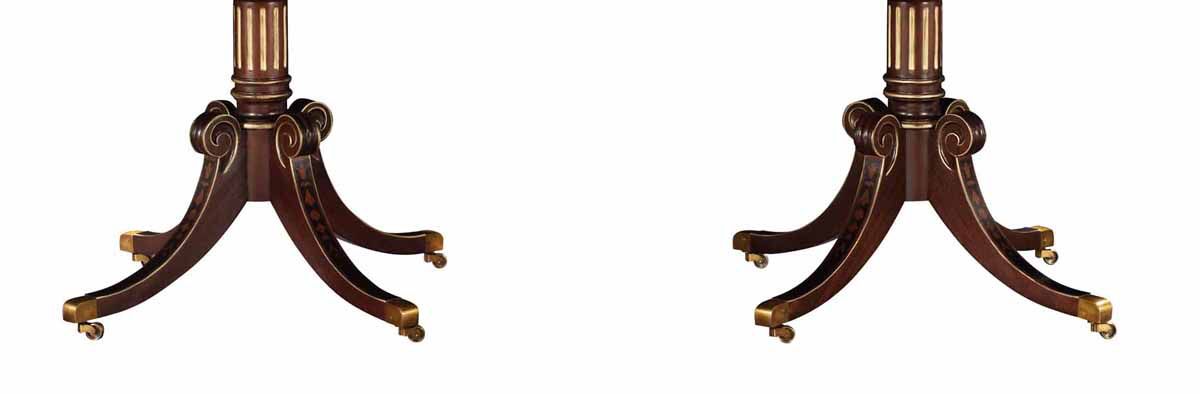  Newport Pair of Pedestal Bases 