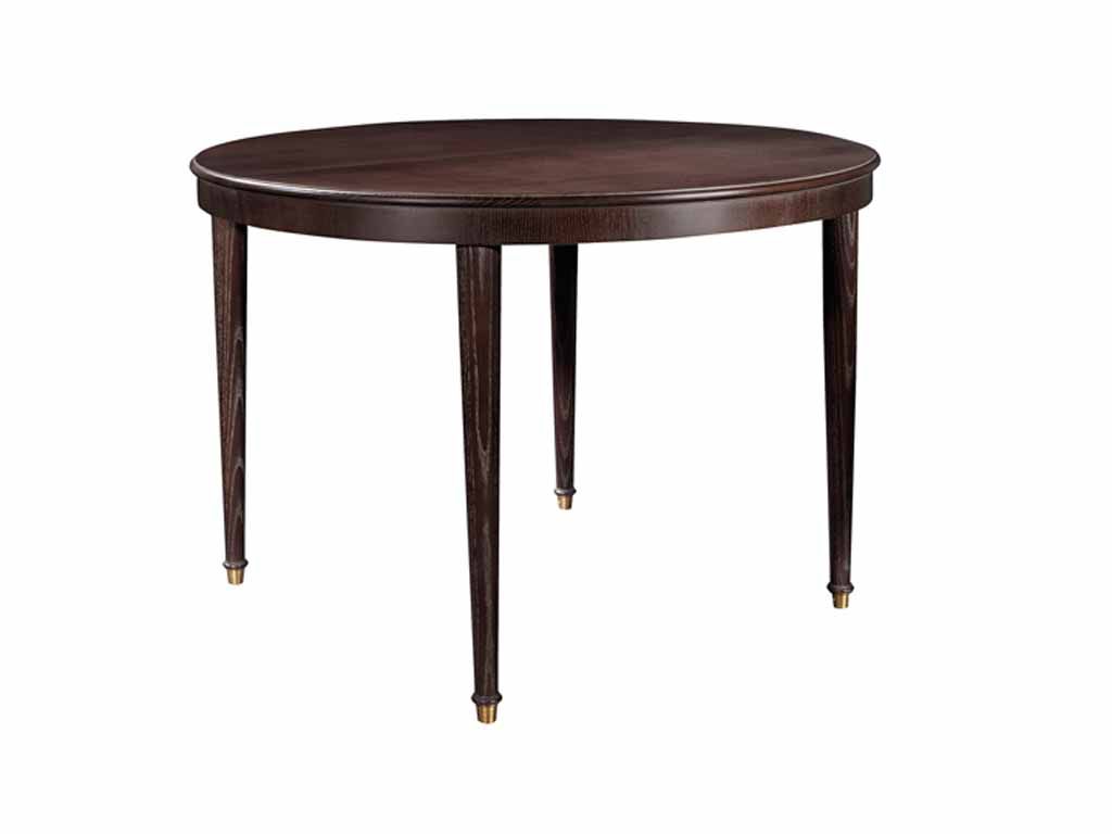  Boden Round Ash Dining Table with Leaf 