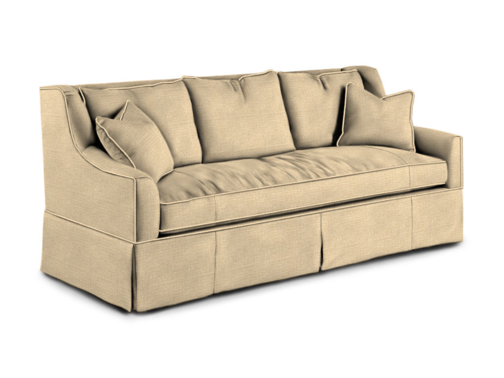  Sutton Skirted Sofa 
