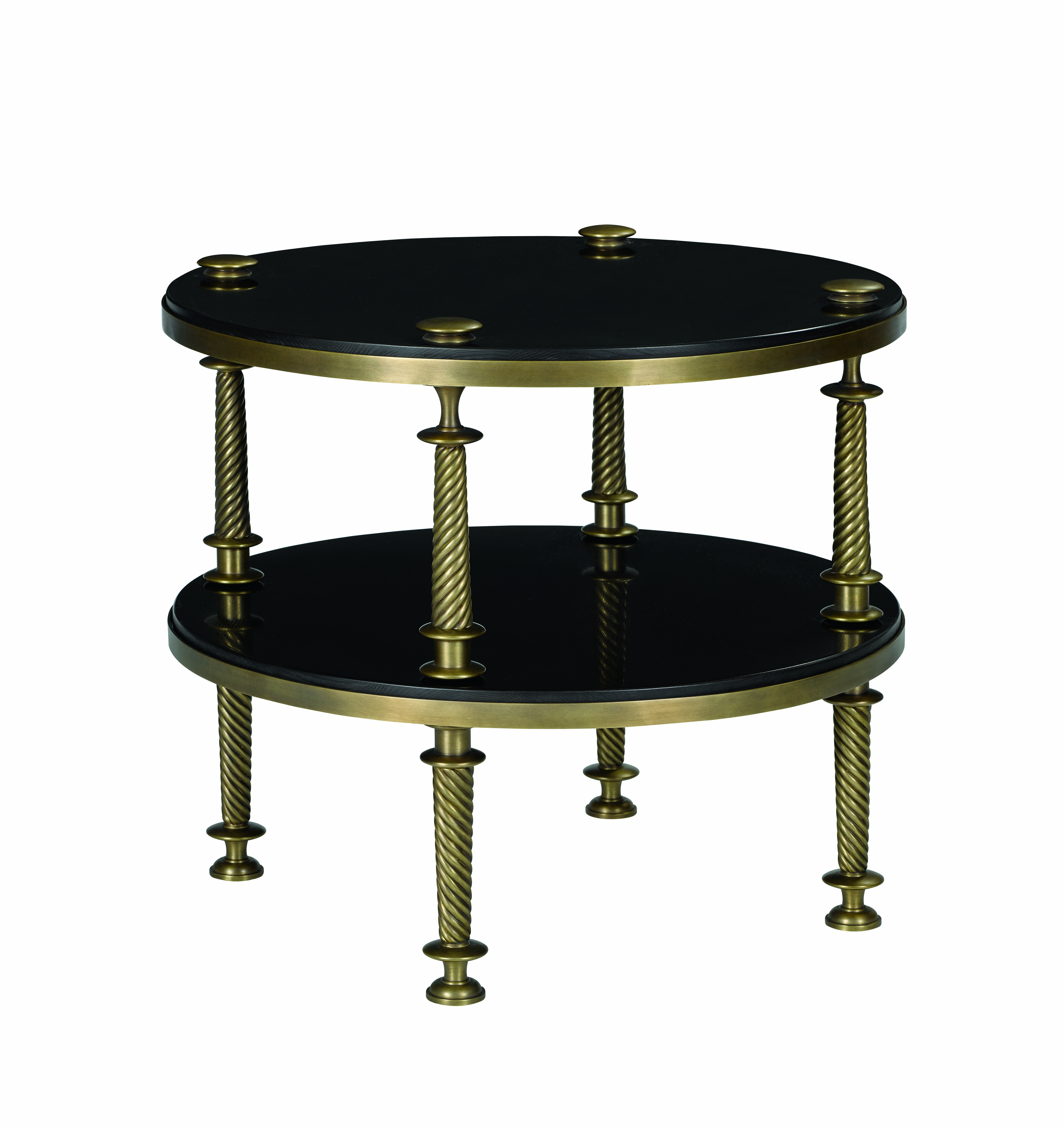  Watch Hill Round Side Table with Wood Top 