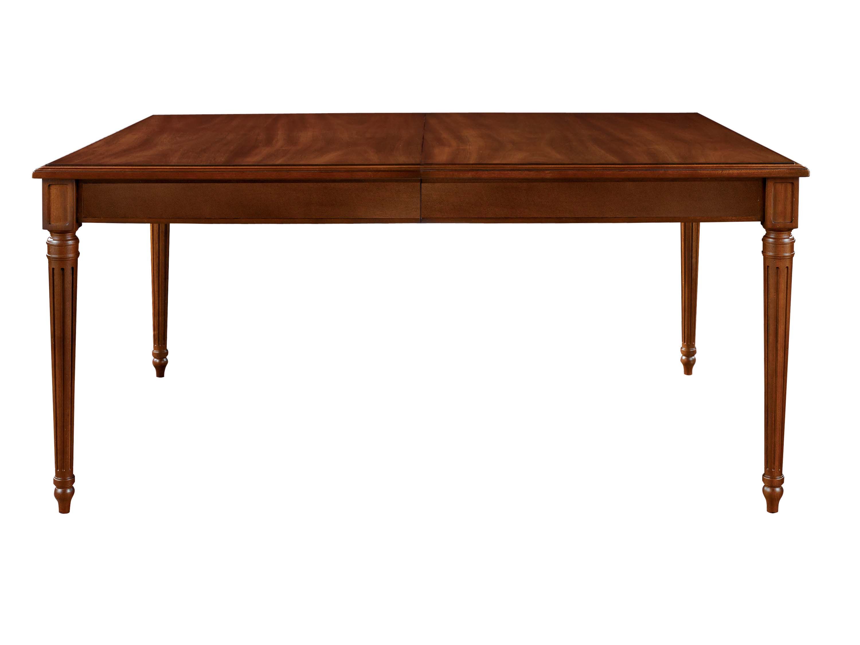  Gustav Rectangular Dining Table - Plain Apron 