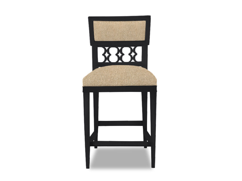  Ilsa Counter Stool Figure Eight Back Panel 
