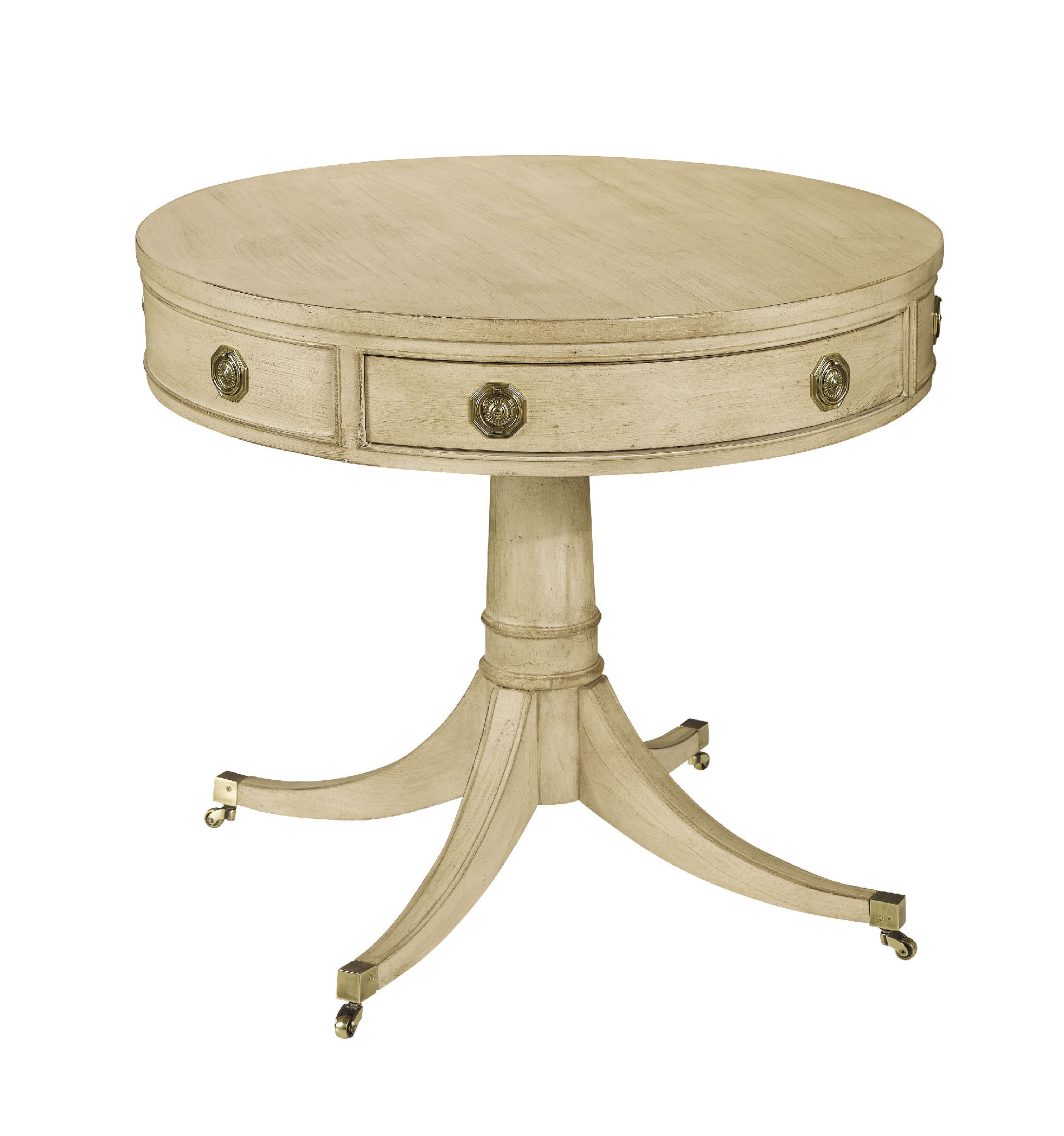  Pedestal Drum Table 