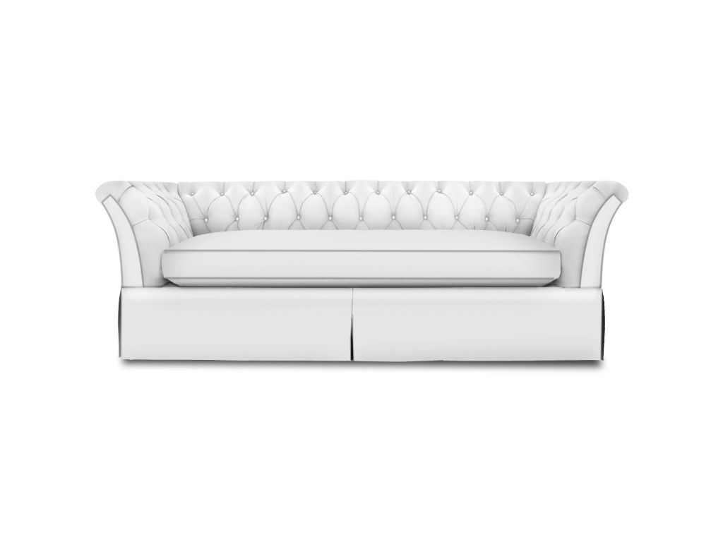  Marquette Tufted Dressmaker Two Arm Sofa 
