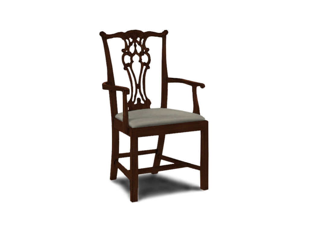  Rhode Island Chippendale Arm Chair 