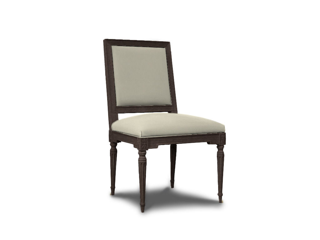  Louis XVI Square Back Side Chair 